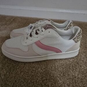 Old Navy Pink and Gold Women's Sneakers
